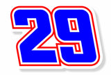 No. 29 Decal