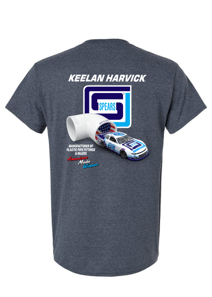 NO. 62 SPEARS - KEELAN HARVICK TSHIRT (PRE-SALE)