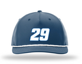 Kevin Harvick 29 - Richardson 5-Panel Classic Rope Hat (SEE SHIPPING NOTE)