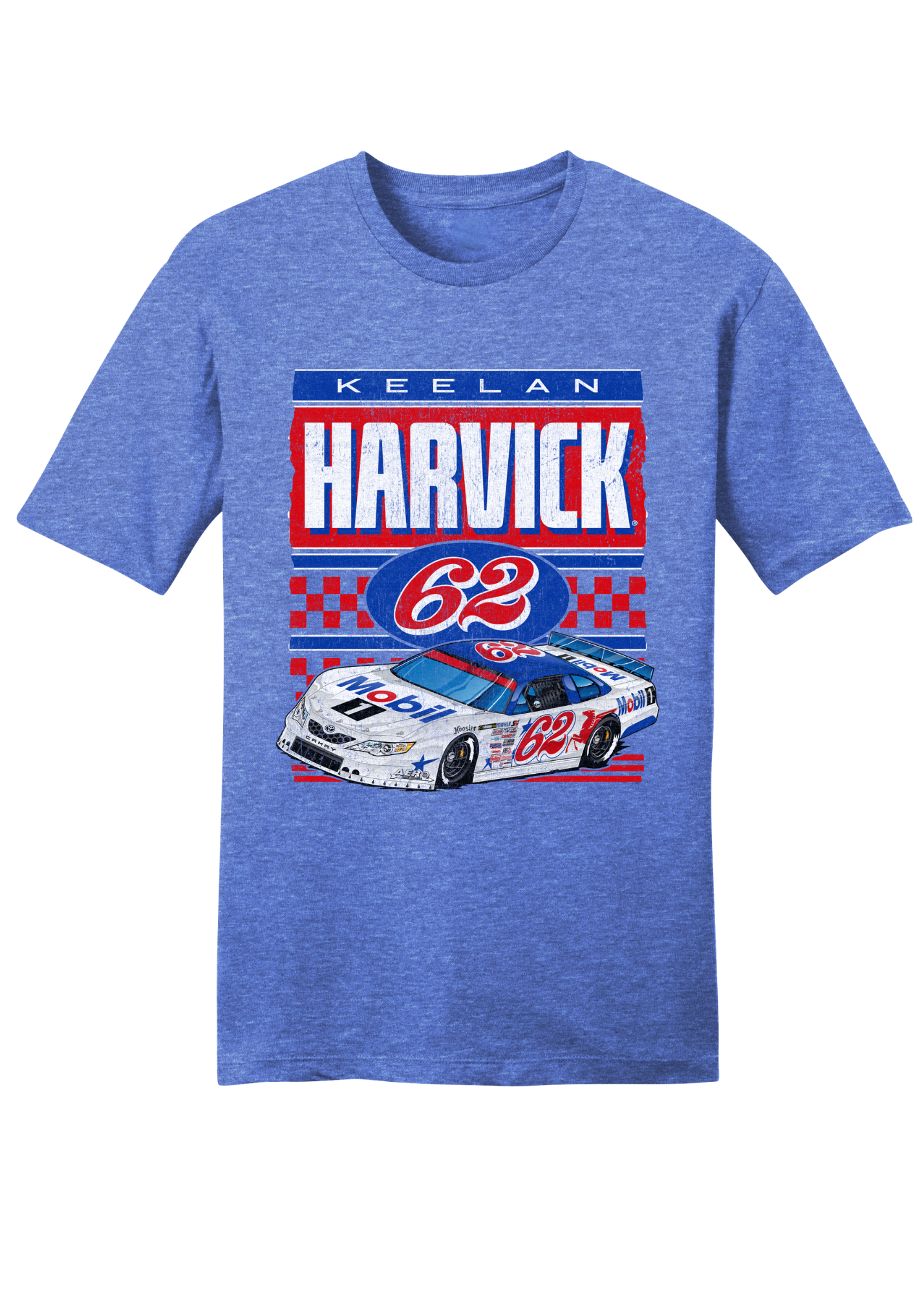 Keelan Harvick - No. 62 Mobil 1 Camry Tee – happyseshop