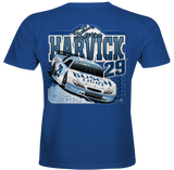 Kevin Harvick - No. 29 Royal Blue Busch Light Front & Back Graphic