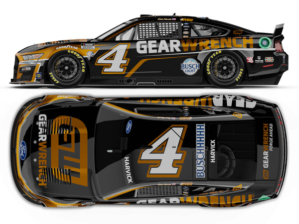 2023 Autographed Kevin Harvick No. 4 Gearwrench® Ford Mustang (Pre-Order: Read Details Below)