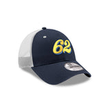 Kevin Harvick Late Model No. 62 Blue/White New Era Mesh Trucker Hat