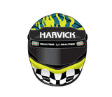 Autographed 2023 Kevin Harvick Late Model Replica Mini Helmet
