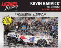 PRE-ORDER Autographed Kevin Harvick Mobil 1 Richmond WIN